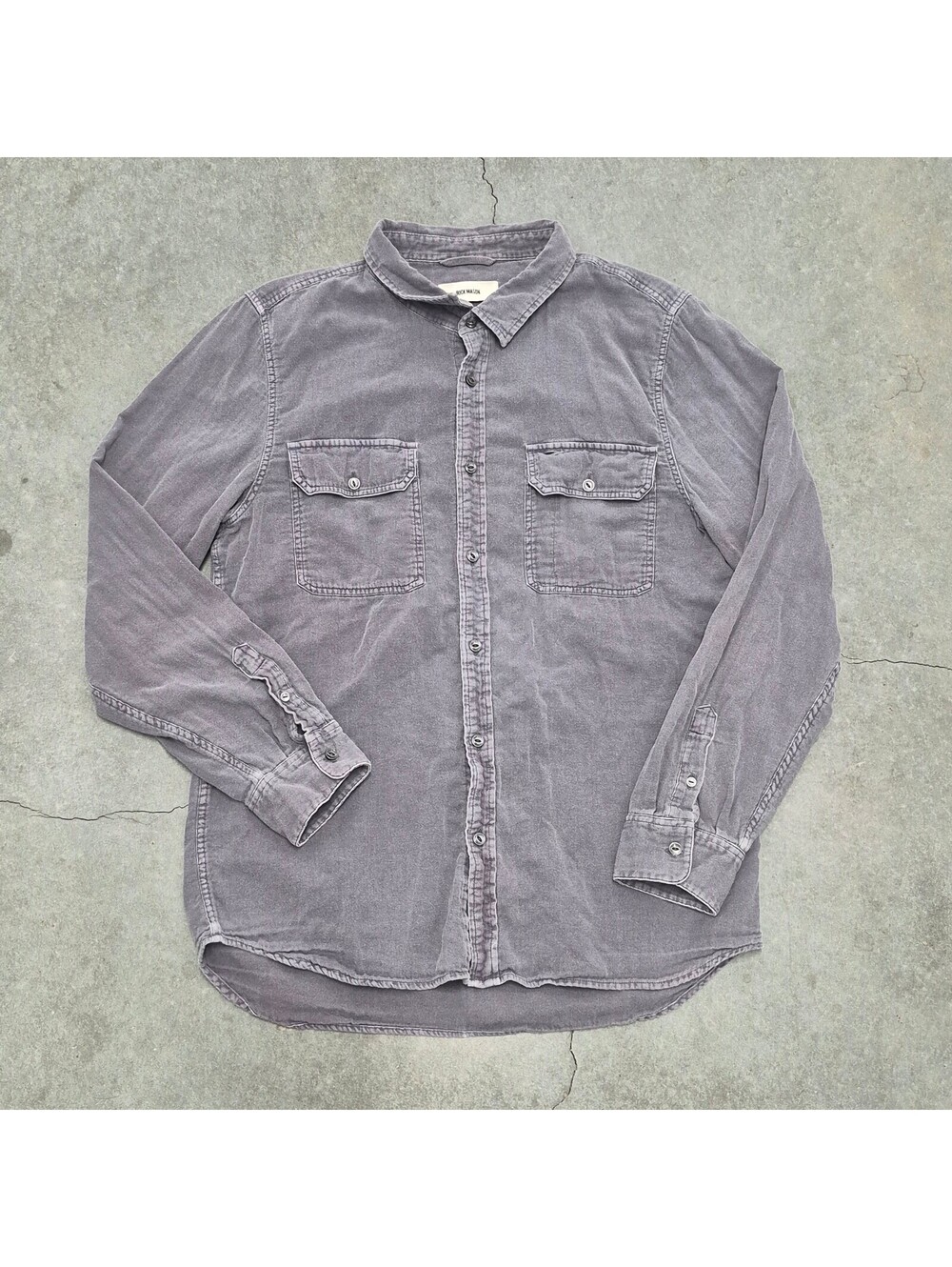 Buck Mason Long Sleeve Button Down Shirt